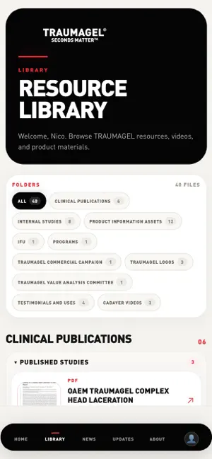 TRAUMAGEL Resources screenshot 2