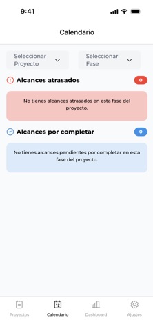CUATRO App screenshot