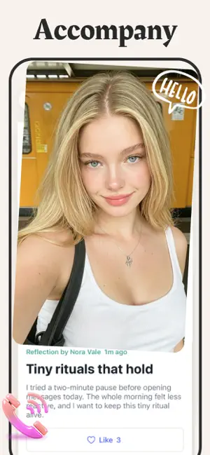 Nuvmi - Voice Chat｜Social，Hub iPhone screenshot 2