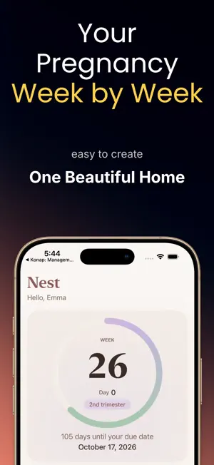 Nest: Pregnancy Tracker screenshot 1