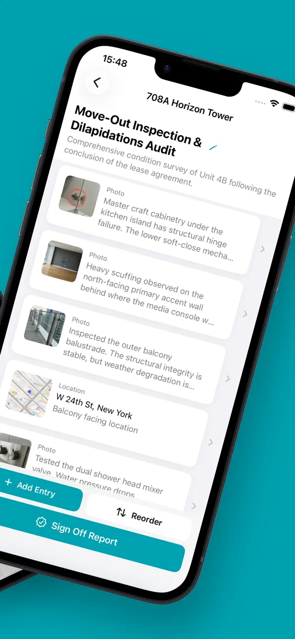 Screenshot #2 pour Site Visit Assistant - Reports