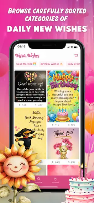 Warm Wishes: Greetings & Cards screenshot 2