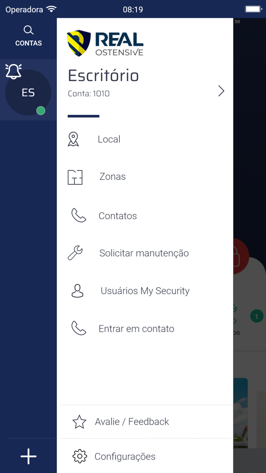#2. Real Security Mobile (iOS) Podle: Eletronic Alarmes