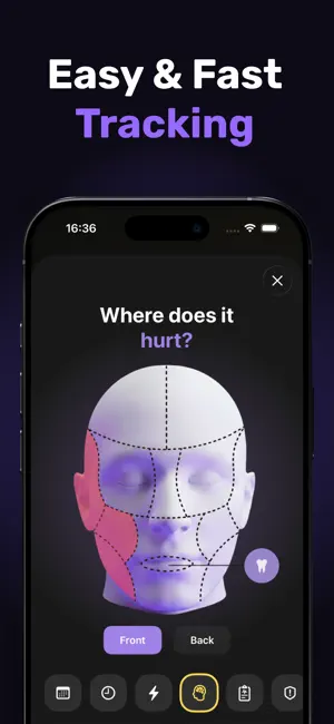 Headache Tracker - ClearHead screenshot 1