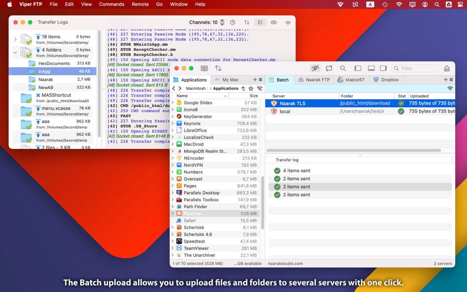 #3. Viper FTP (macOS) 由: Grzegorz Staszczyk