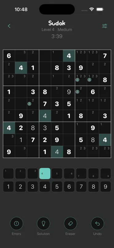 Sudok - Grilles sudoku expert screenshot 9 of 10