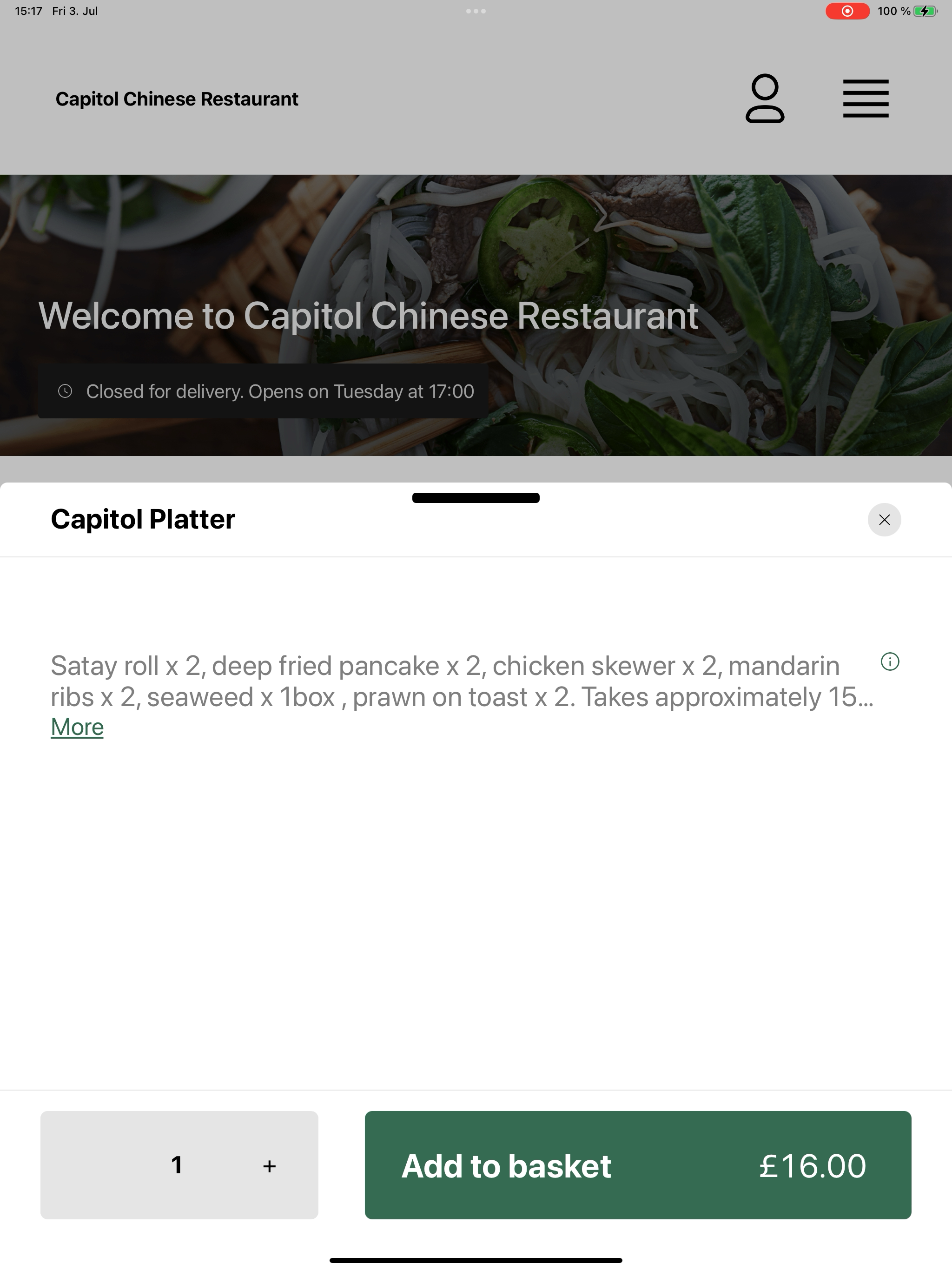 Capitol Chinese Restaurant screenshot 12