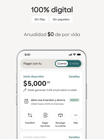 Klar: Tarjeta de Crédito y más iPad screenshot 2