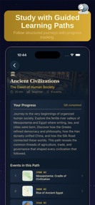 History Timeline Explorer screenshot