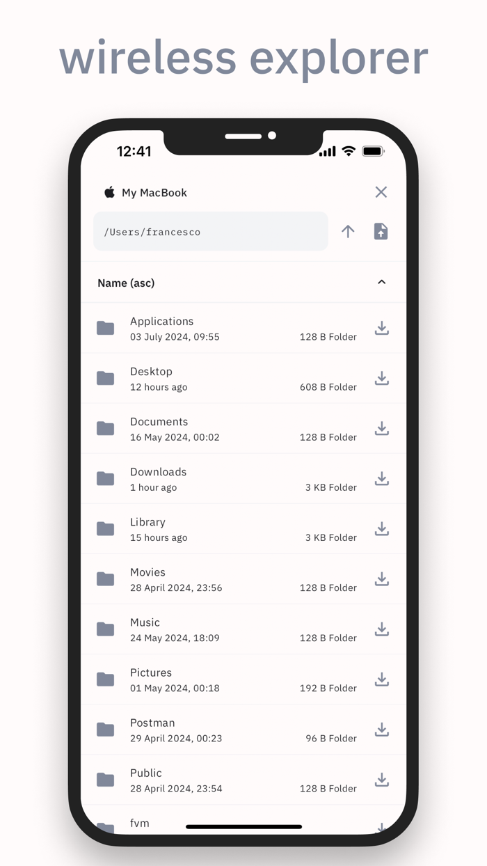Qudit - Wireless file explorer
