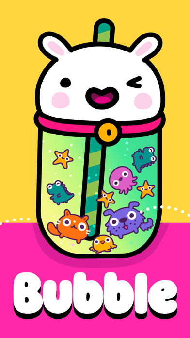 Kawaii Bubble Tea Pop Game Screenshot