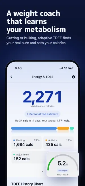 Zolt: Energy and Macro Coach screenshot 1