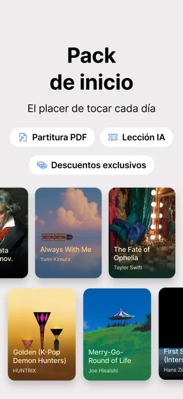 mymusic5: Partituras y Piano screenshot 4 of 6