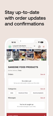 Sansone Food Products iPhone screenshot