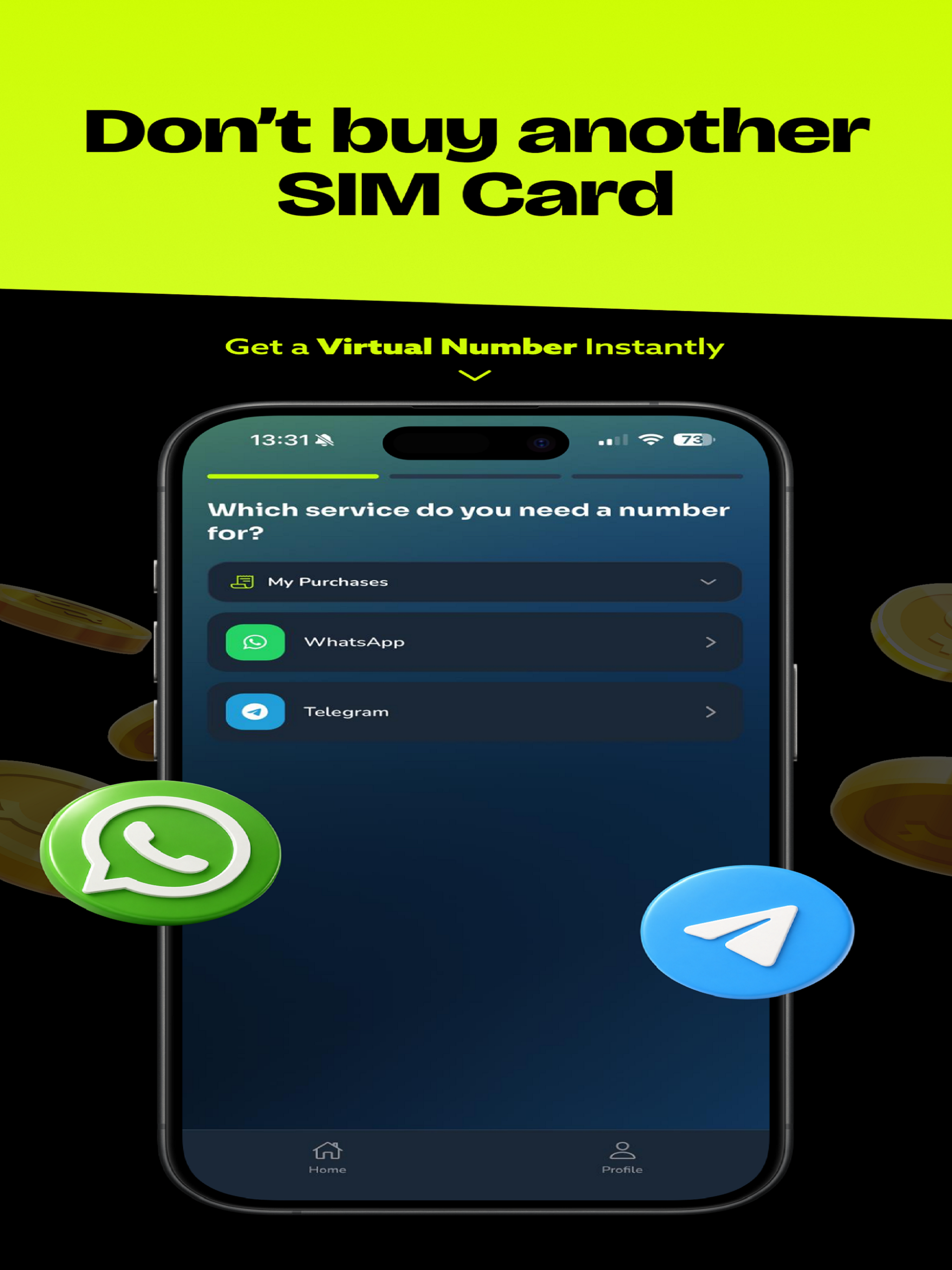 Numovo: Virtual Numbers screenshot 7