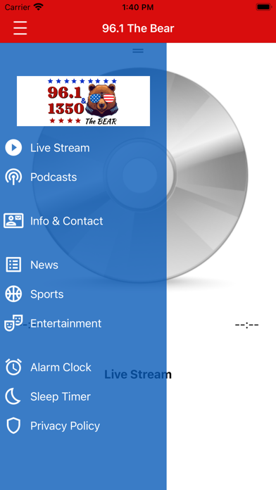 96.1 FM The Bear screenshot