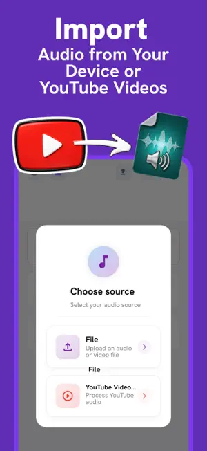 AI Transcribe Audio to Text ! screenshot 2