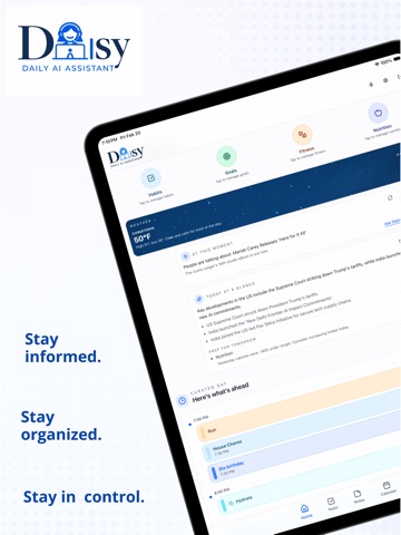 Daisy – Daily AI Assistant iPad screenshot