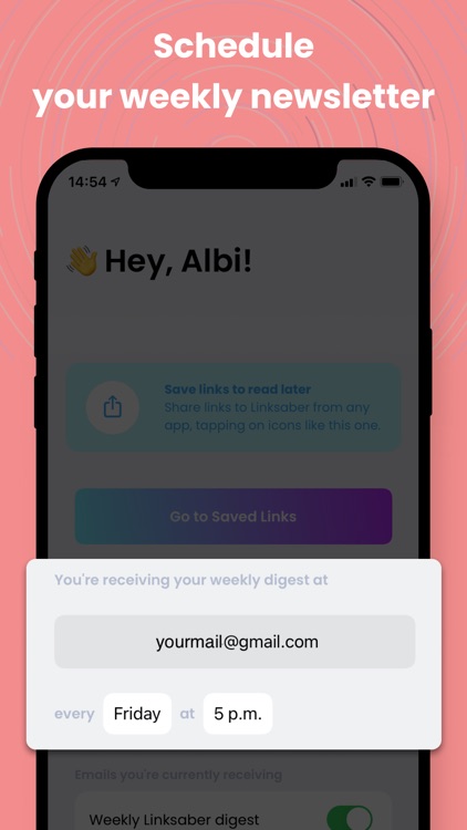 Linksaber: Read-later to Inbox