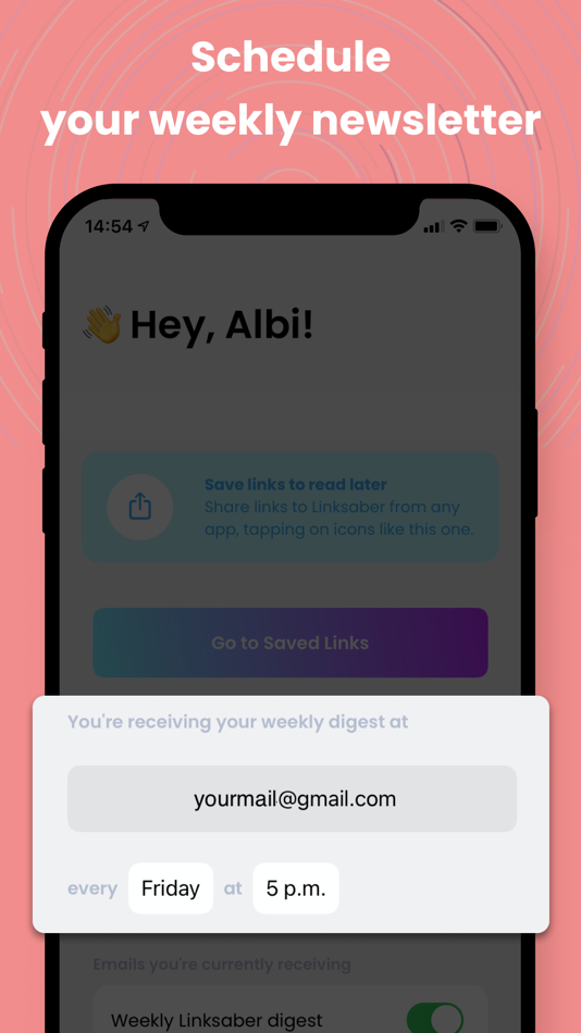 #3. Linksaber: Read-later to Inbox (iOS) 由: Nicholas Moszynski