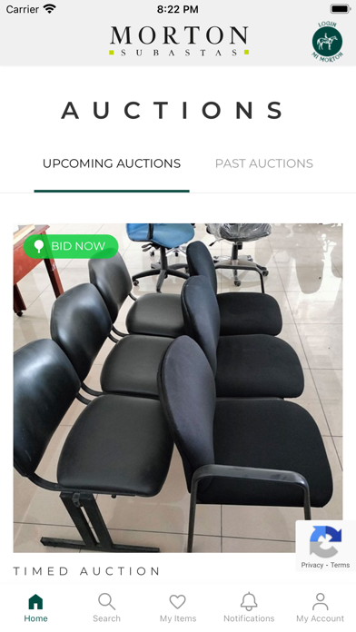 Morton Subastas Auction House Screenshot