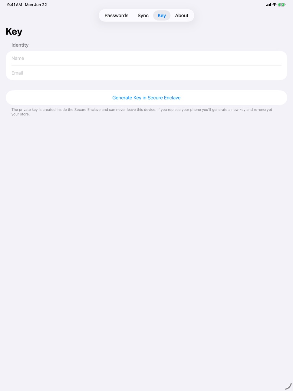 iPad screenshot