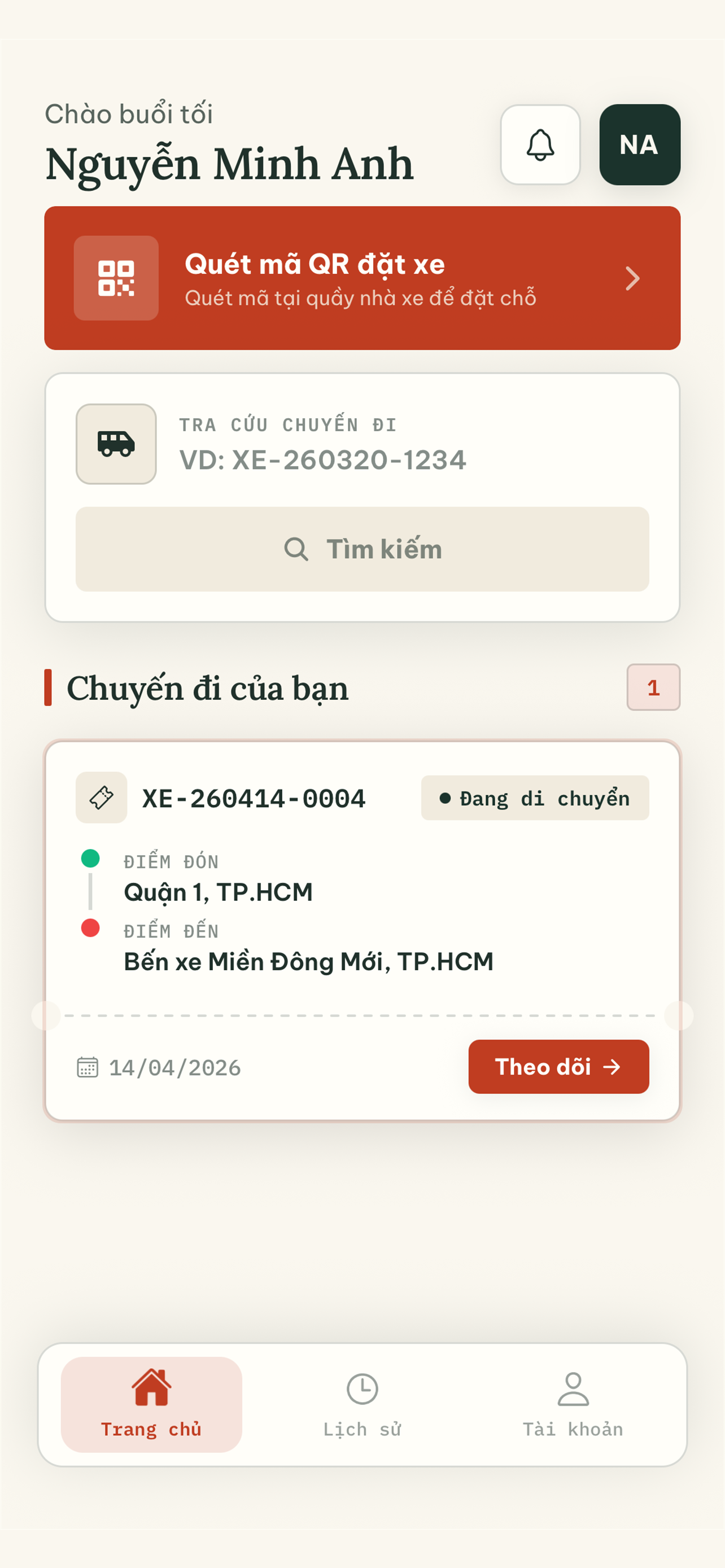 Sổ Chuyến - Đặt vé & nhà xe screenshot 9