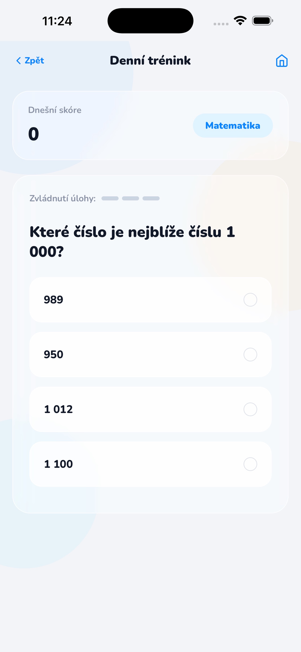 Screenshot 2 of Tempo – přijímačky