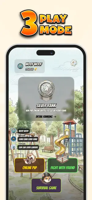 Woof Woof Battle: Barking Game screenshot 2