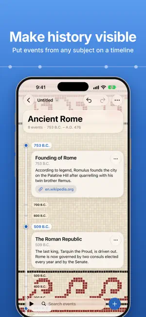 ExplainTime EDU - Timeline screenshot 1