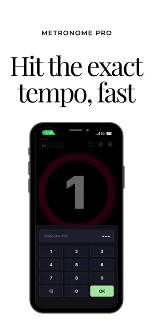 Metronome Pro screenshot 4