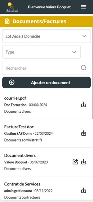 Lot Aide à domicile screenshot 2