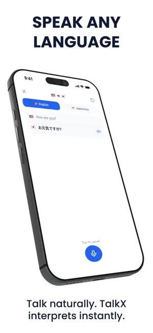 TalkX: AI Live Translator screenshot 1