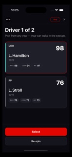 24-0 — Racing Draft Simulator screenshot 4