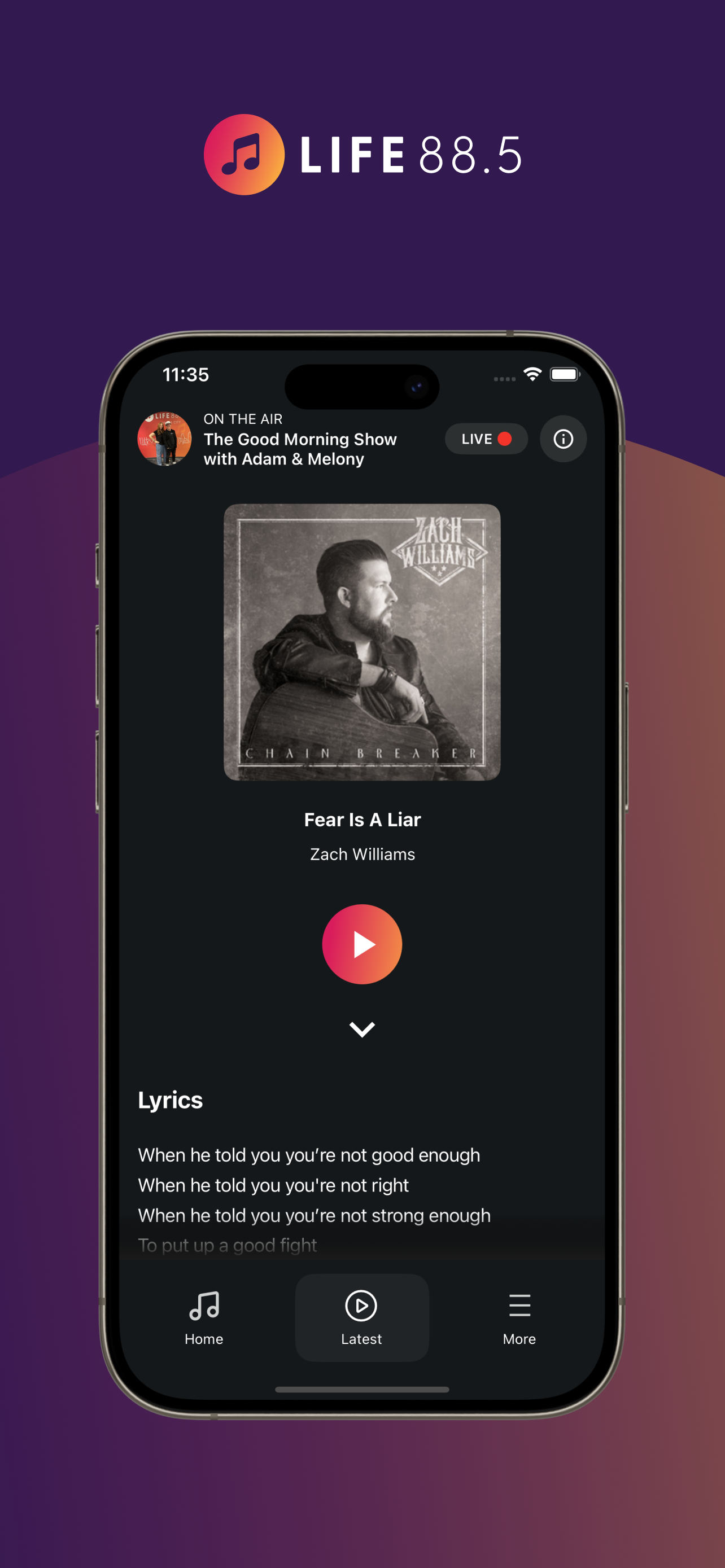 Life 88.5 screenshot 3
