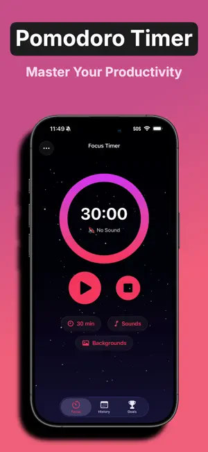 Zennie: Cosmic Pomodoro Timer screenshot 1