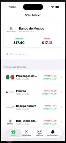 Dólar México Hoy screenshot
