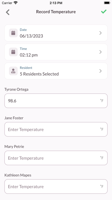 Aline Care Mobile Screenshot