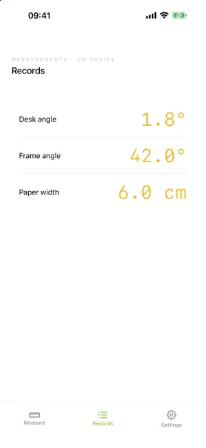 TAME Measure Tool screenshot 4