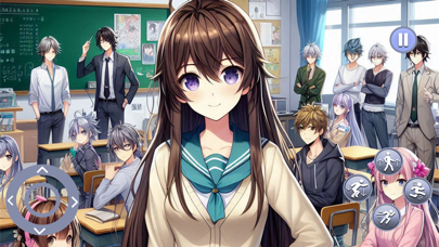 Anime High School - Girls Life Screenshot