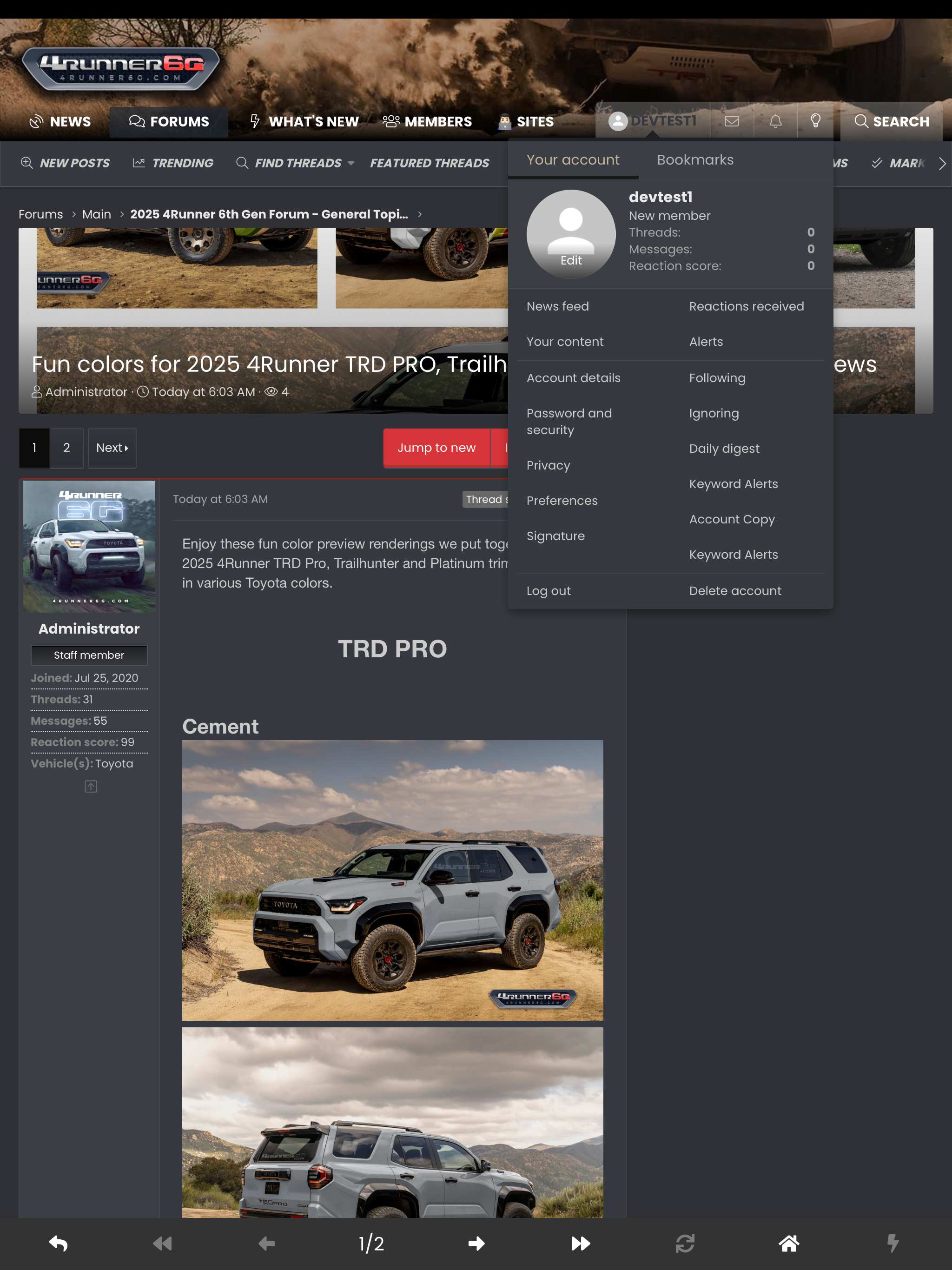 4Runner6G
