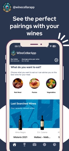 Wine Cellar App: Adega virtual Screenshot 5 of 9