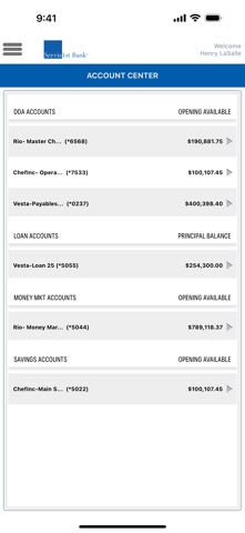 eServis Business Mobile app screenshot 2