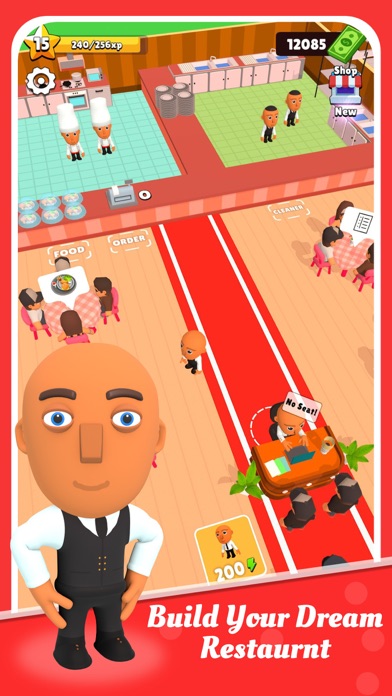 Restaurant Empire:Build & Cook Screenshot