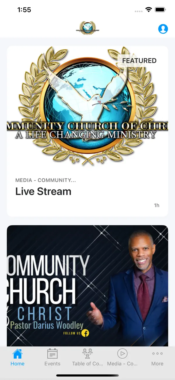 Screenshot #1 pour Community Church of Christ Inc