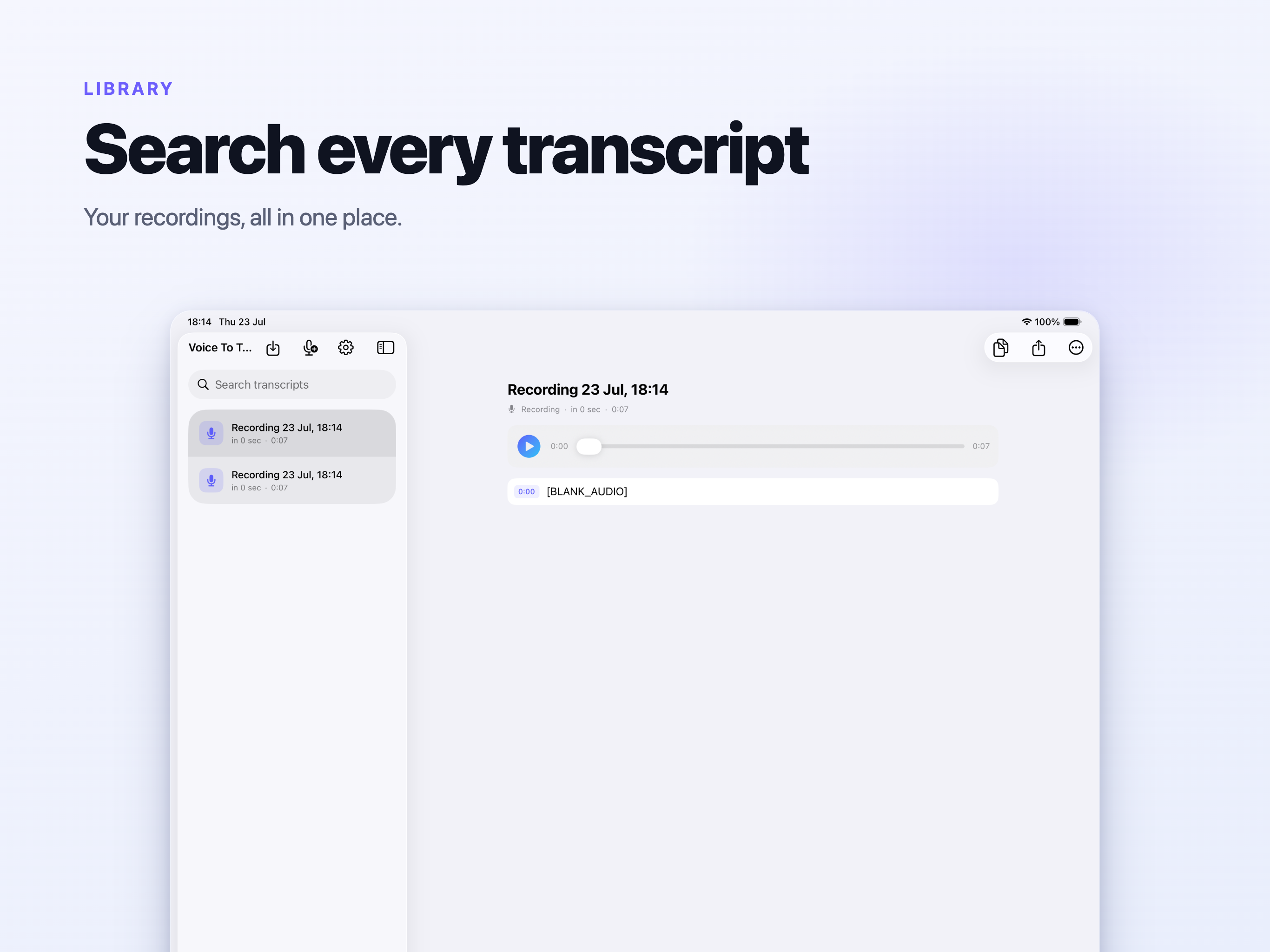 Voice to Text: Offline AI Note screenshot 18