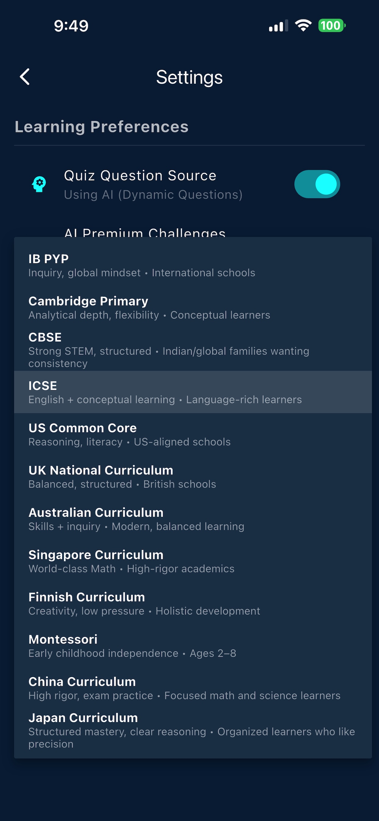 KidzKV AI Learning App screenshot 5
