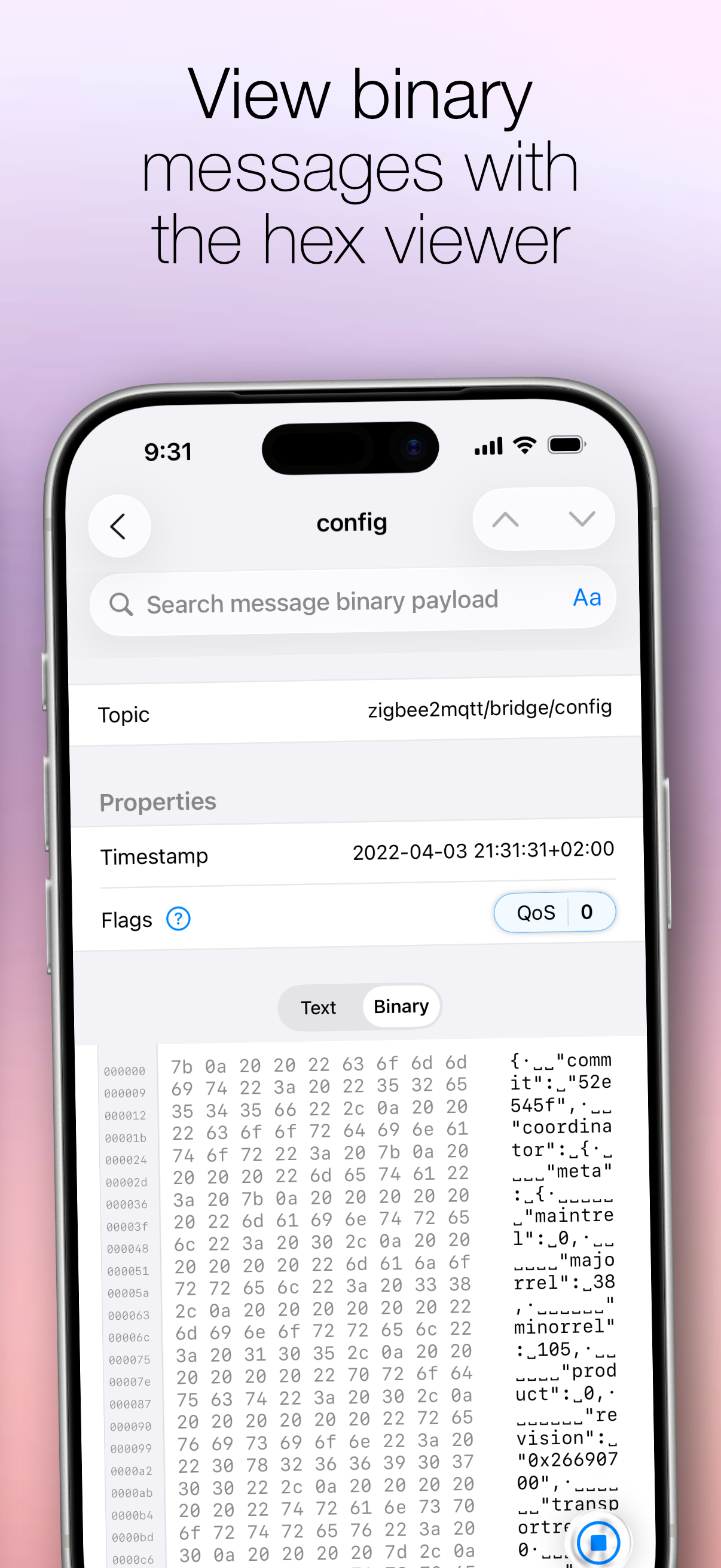 MQTT Loupe Pro screenshot 3