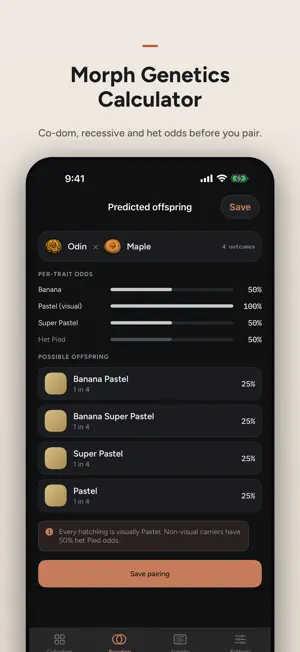 Scute: Reptile Care Tracker screenshot 2