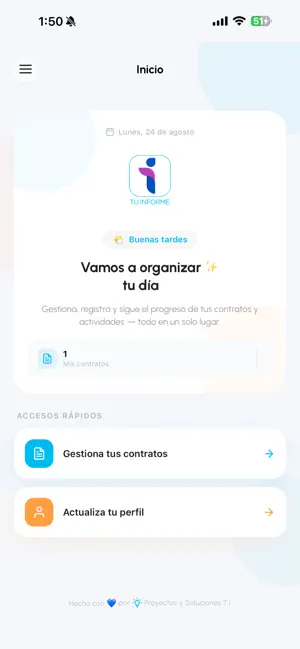 Tu Informe screenshot 2